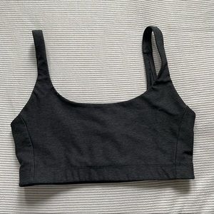 OV Double Time Bra Charcoal